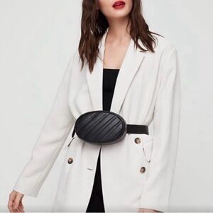 Aritzia Black Belt Bag